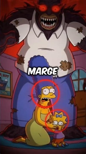 Marge & Maggie’s Shocking Death 😰 #shorts