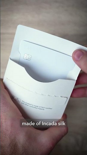 Unboxing the NEW Eco-friendly Wise Card! Biodegradable Card 💳 #Shorts