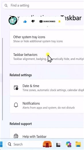 How To Change Taskbar Size in Windows 11 ( 2026 )