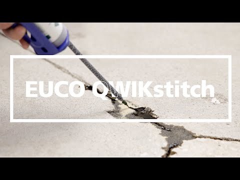 QWIKstitch: Hybrid Urethane Repair Liquid for Concrete Repair