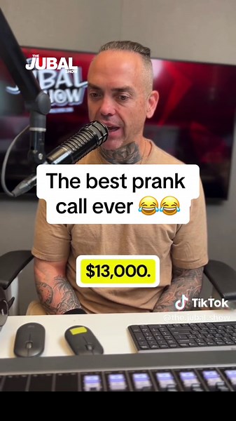 The best phone prank you’ll hear! @JUBAL FRESH (official) pretending to be an automated bank system 😂😂 You can hear the full prank call at thejubalshow.com/podcasts 👏🏼