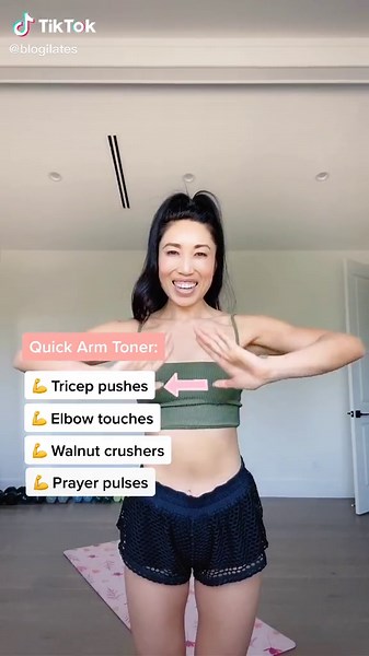 Quick Arm Challenge: 4 Weightless Exercises for Toned Arms