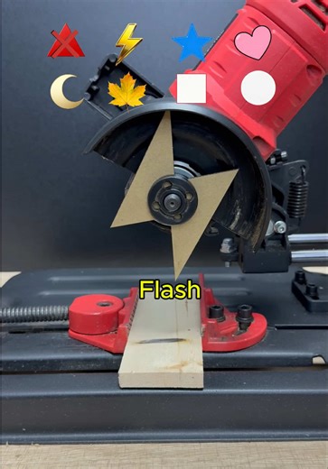 Which shape of kraft paper can be used to cut wood?