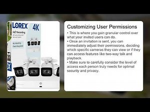 How to Add a User to Your Lorex Account – Permissions & Invite Tutorial