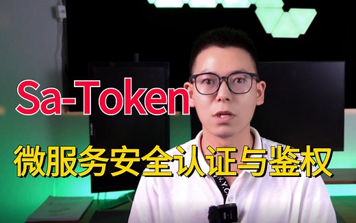 【SaToken精讲】这可能是B站唯一能将Sa-Token轻松搞定微服务安全认证与鉴权讲明白的教程，让你再也不用Spring-Security的繁琐配置了。。