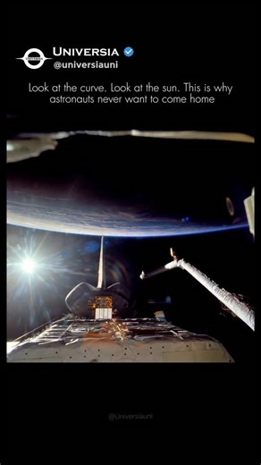 ᴜɴɪᴠᴇʀsɪᴀ on Instagram: "Science with a view. ☀️🚀🌍 This week in 1995, the Space Shuttle Discovery (STS-63) roared into orbit, capturing this breathtaking sunrise over Earth. What are you looking at? You are standing in the payload bay, looking past the famous Canadarm (robotic arm) on the right. This mission wasn't just about the view, though. Discovery was carrying the SPACEHAB-3 module a commercially developed laboratory that sat in the cargo bay. Think of it as a "pop-up" space station. Ins