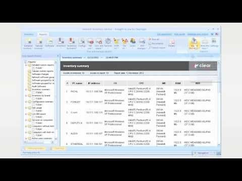 Network PC audit, FREE hardware & software computer audit tool: Network Inventory Advisor