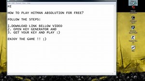 Hitman Absolution Key Generator Download