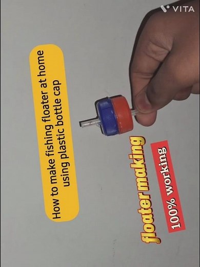 How to make fishing floater at home using bottle cap #diy #Fishing with Aditya