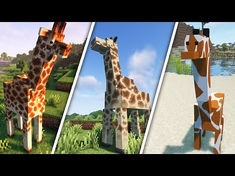 Every Giraffe Mod in Minecraft