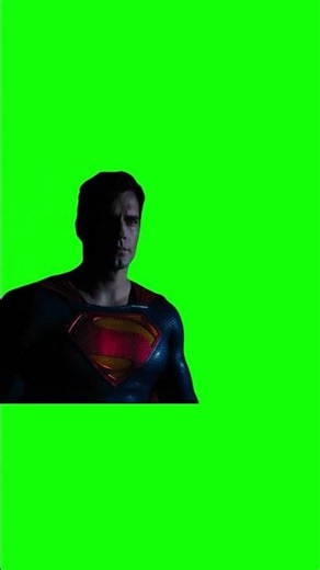 Superman in Black Adam meme - Green Screen