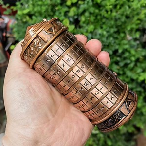 Vintage Style Alloy Cryptex, Code Lock Puzzle Box - Etsy