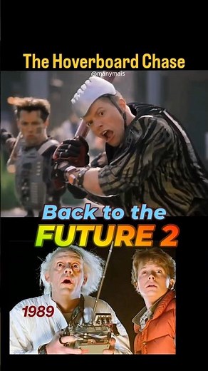 The Hoverboard Chase - BACK TO THE FUTURE 2 (1989)