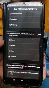 11:07 PMQuiz 3 (Check your progress)Guided discoveryCoachin... | Filo