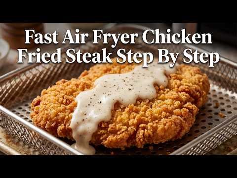 Air Fryer Chicken Fried Steak Cooking Guide Step By Step