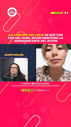 #CumbiaPeruana || 😱🔥La canción Mix Loca se qué con Son del Duke el único Grupo que puede grabar según indica la representante del autor...! ¿Aquí el autor?👇 El autor original del "Mix Loca" es Alejandro Vezzani Liendo, quien es el compositor del tema "Loca" de Ana Bárbara, que sirve de base para el "Mix Loca" de la agrupación Amor Rebelde. La banda, Amor Rebelde, está enfrentando una denuncia por derechos de autor por haber usado la canción sin los permisos correspondientes, como indica | La 
