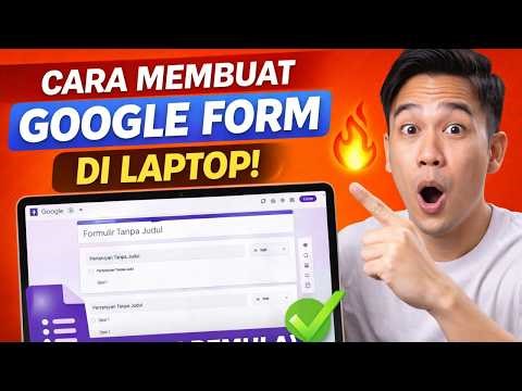 CARA MEMBUAT GOOGLE FORM DENGAN MUDAH DI LAPTOP (UNTUK PEMULA)