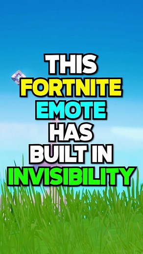 The Invisible Fortnite Emote! 😳 #noskii #fortnite #gaming #emote #invisible