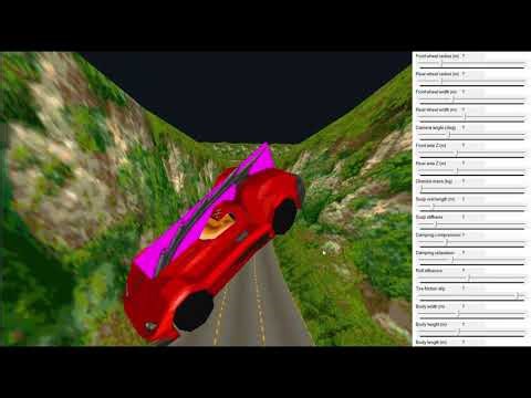 I Rebuilt Carmageddon 1 Car Physics From Scratch / Real-Time Crash Demo (C++ / OpenGL)