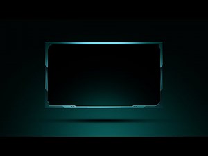 Minimalistic Animated Webcam Overlay Template For Streamers