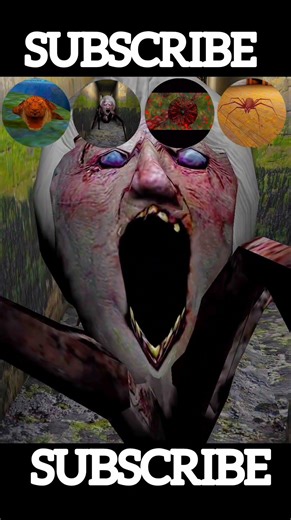 Granny 1 2 3 All Animal Attack ☠️🔥 | Granny Horror Game | #shorts #granny #trending #funny #horror
