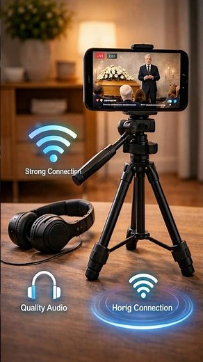 How To Setup A Livestream For A Funeral Service