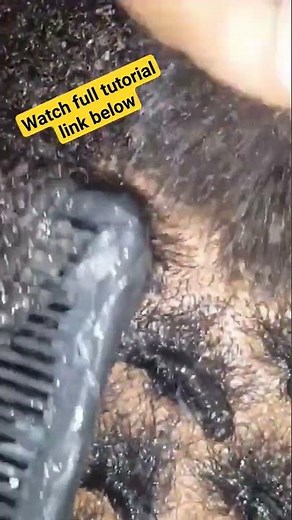 Twist and Slay: Mastering Comb Twists for Short Natural Hair Magic! #shorts