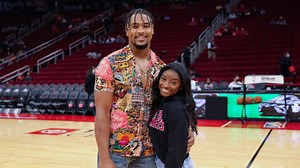 Olympian Simone Biles and NFL player Jonathan Owens announce Valentine's Day engagement