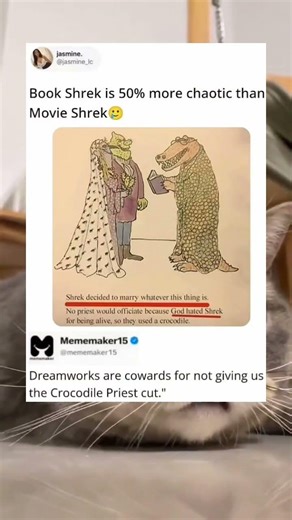 Book Shrek is 50% more Chaotic than