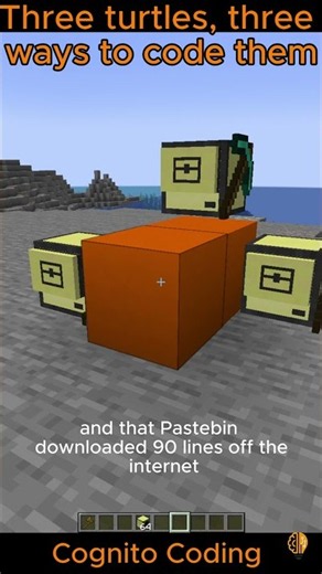Minecraft Turtle 7 The Ultimate Turtle Programming Comparison in Minecraft