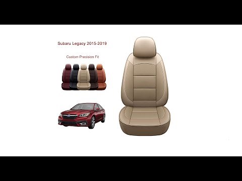 Oasis Auto Subaru Legacy (2015-2019) seat cover installation-Custom Fit