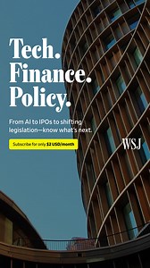 12K views · 37 reactions | Navigate a changing world with the best in business, markets, tech, and more. Get WSJ for only $2/month. | The Wall Street Journal | Facebook