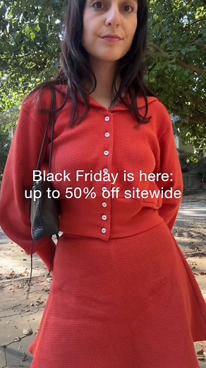 🌟 Black Friday is on! Save up to 50% sitewide. Shop best-sellers like the Utility Dress and Waffle Thermals. No minimum. Grab your sustainable styles now! | Noble