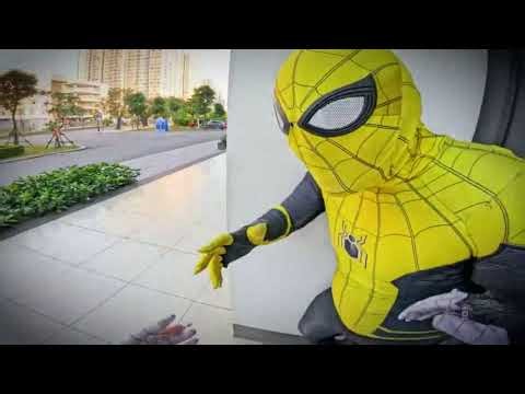 Team Spider-Man Bros Meet Devil SANTA CLAUS Serbian Dancing Every Where || RUN AWAY BRO...!! ( POV )