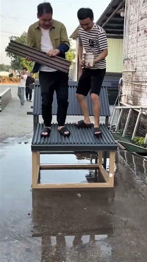 How to install steel roof panels for heavy rain protection