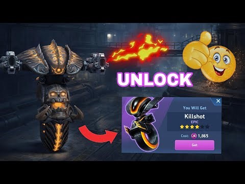 Unlock Killshot in mech arenarobot shutdown gochu Gamer