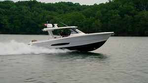 The 38 Surf features a one-of-a-kind surfing experience. Don't just take our word, watch Alliance Wake as they experience it firsthand. 🏄‍♂️ | Regal Boats