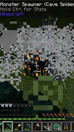Fell into a mineshaft. No way out. This is fine. #minecraft