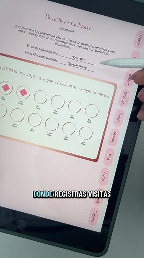 4.6K views | Ficha tecnica digital para pestañas, cejas y uñas todo en una. Ademas incluye una tarjeta de fidelidad digital para registrar cada visita y premiar a tus clientes  | Fichas Digitales | Facebook