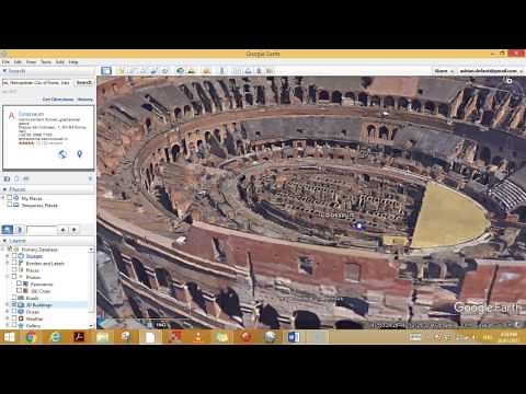 Layers toolbar in Google Earth