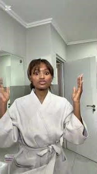 Skin routine? Solid! Smile routine? Needed work 😅