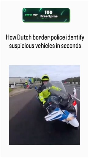 Explainer_Zone on Instagram: "- The video captures Dutch Royal Marechaussee officers on high-powered Yamaha motorcycles intercepting flagged vehicles along the Dutch-German border, using real-time signals from a spotter employing automatic number plate recognition (ANPR) to detect issues like unpaid fines or taxes. - This coordinated tactic allows rapid pulls without halting highway traffic, as bike units weave through lanes to escort targets to off-ramp inspection sites, a method praised for ef