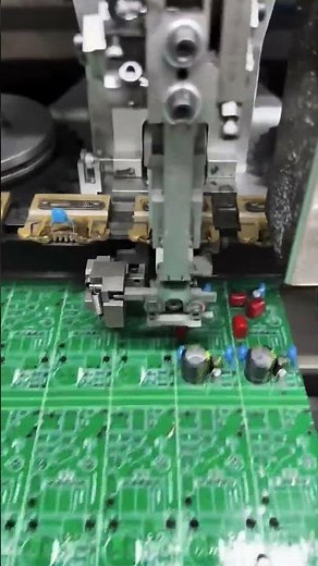 Automatic insertion machines insert components into circuit boards(PCB).
