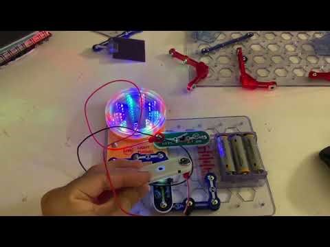 Snap Circuits 3D Illumination: Light Controlled Light Tunnel