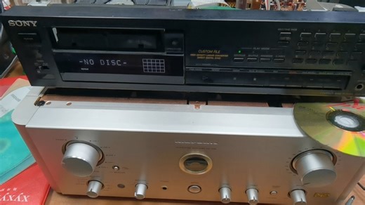 索尼老991CD机打理