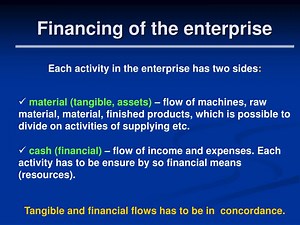 Financing of the enterprise - SlideServe
