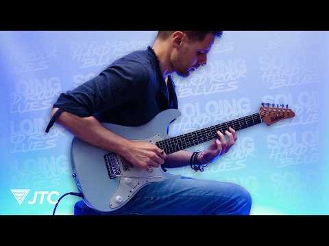 Modern Hard Rock Blues Guitar Solo | Luca Mantovanelli