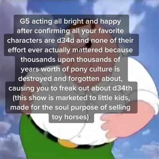 G5 is cool imo but it's just so upsetting like omg it's a show about magical ponys what the hell #mlp #mlpg4 #mlpg5 #g5 #g4 #mylittleponyfriendshipismagic #mylittleponymakeyourmark #makeyourmark #friendshipismagic #mlpnewgeneration #mylittlepony