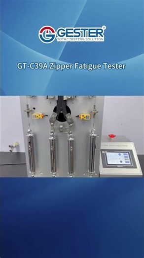Zipper Fatigue Tester GT-C39A | Zipper Reciprocating Test Demo