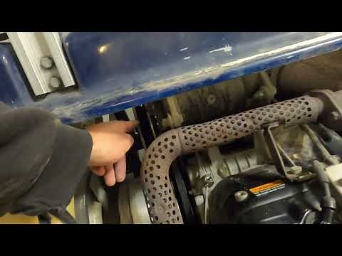 How to Change a Starter/Generator Belt in a Golf Cart - Club Car
